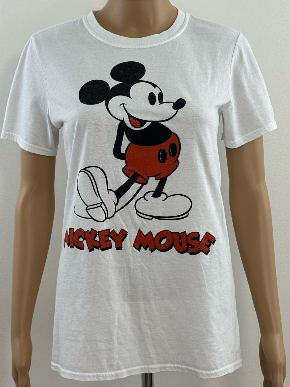 Disney Mickey Mouse Graphic Tee, Unisex Size Small